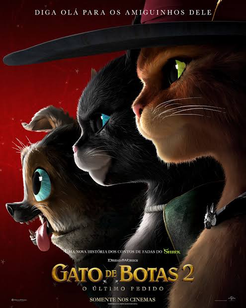 Gato de Botas 2' estreia nesta quarta-feira (4) nos cinemas