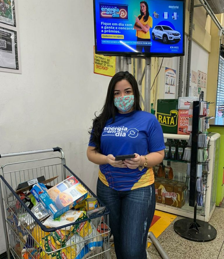 Equatorial Piauí realiza cadastro da promoção “Energia em Dia” nos supermercados