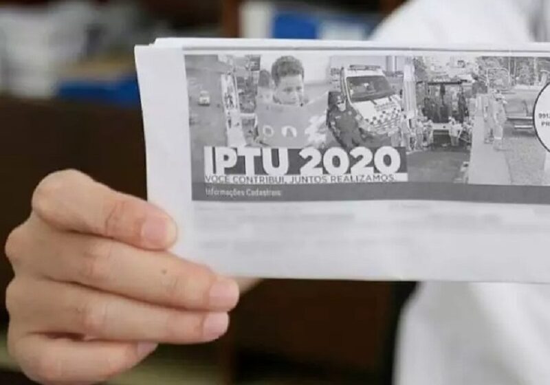  Encerra nesta terça-feira (15) o prazo para quitar o IPTU 2020