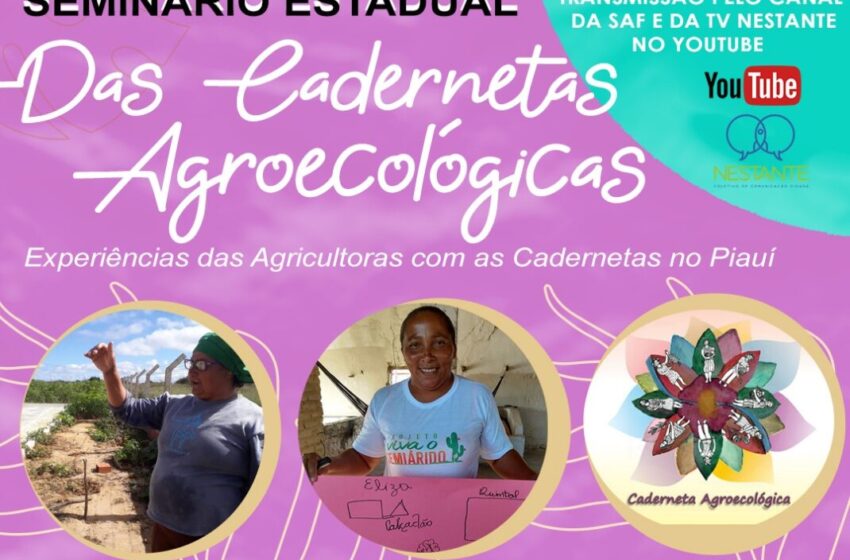  Seminário Estadual das Cadernetas Agroecológicas reúne agricultoras