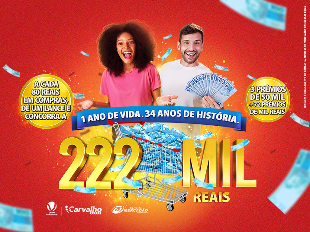 Grupo Vanguarda realiza segunda premiação da campanha de aniversário 