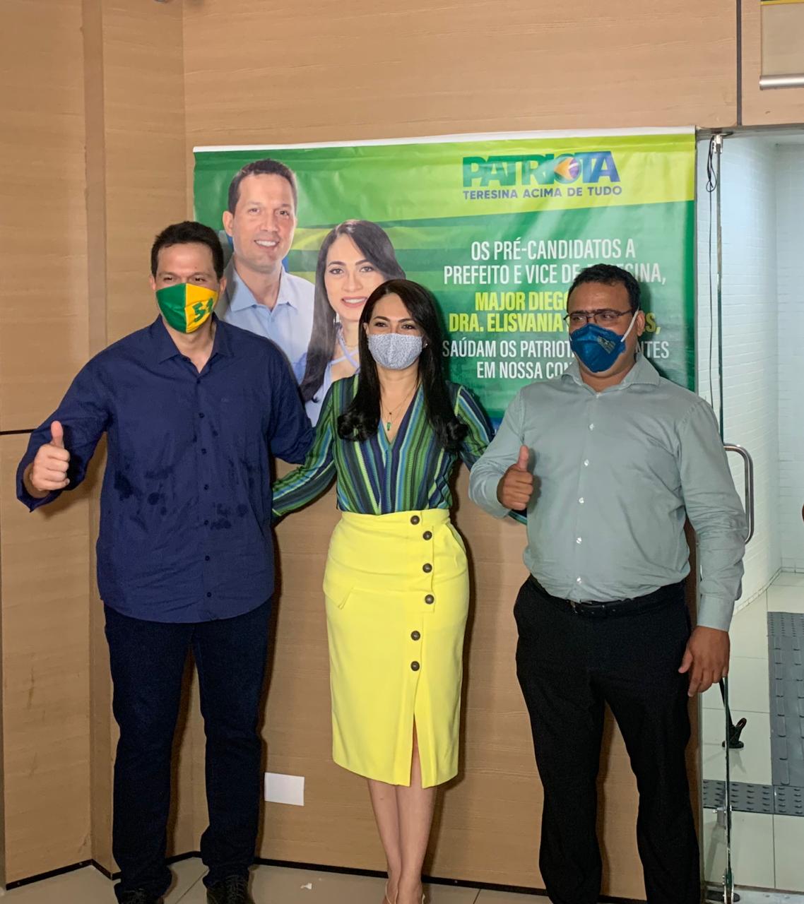 Major Diego desafia candidatos a prefeito de Teresina para debates, na convenção do Patriotas