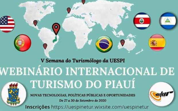  UESPI promove Webnário Internacional de Turismo