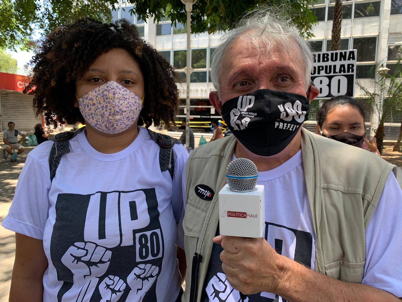 Érica Ramona lidera agenda de campanha do UP