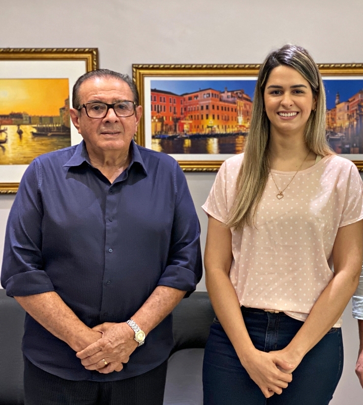 Gessy Fonseca visita Valdeci Cavalcante