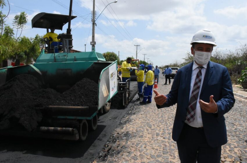  Governo investe R$ 8 milhões na pavimentação de ruas em Parnaíba