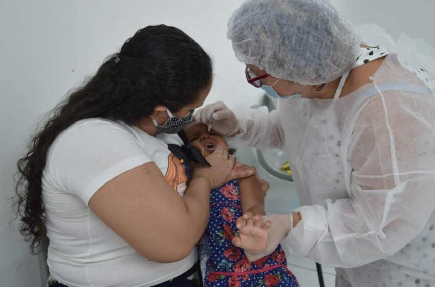   Apenas 10% das crianças estão vacinadas contra Pólio em Teresina