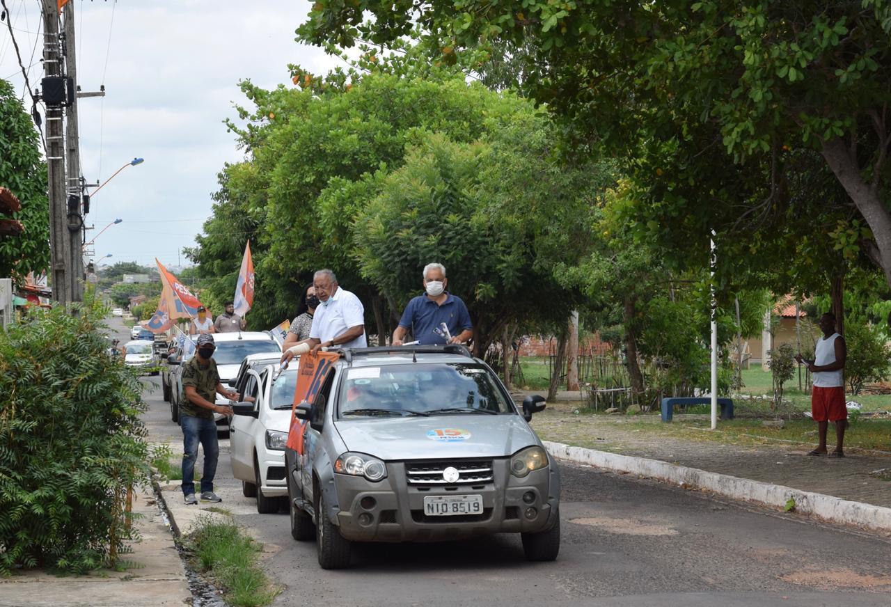 Dr.Pessoa intensifica caminhadas e minicarreatas no 2º turno
