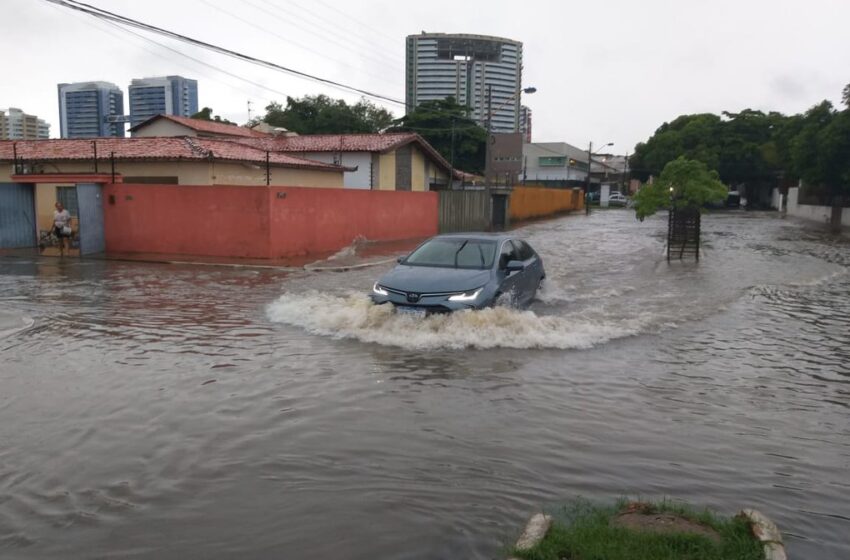  Defesa Civil está em alerta com as fortes chuvas em Teresina