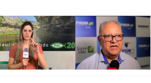 Gessy e Kleber protagonizam a campanha em Teresina nesta sexta-feira(20)