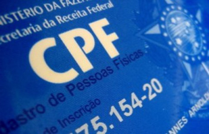  CPF poderá ser único registro geral no Brasil