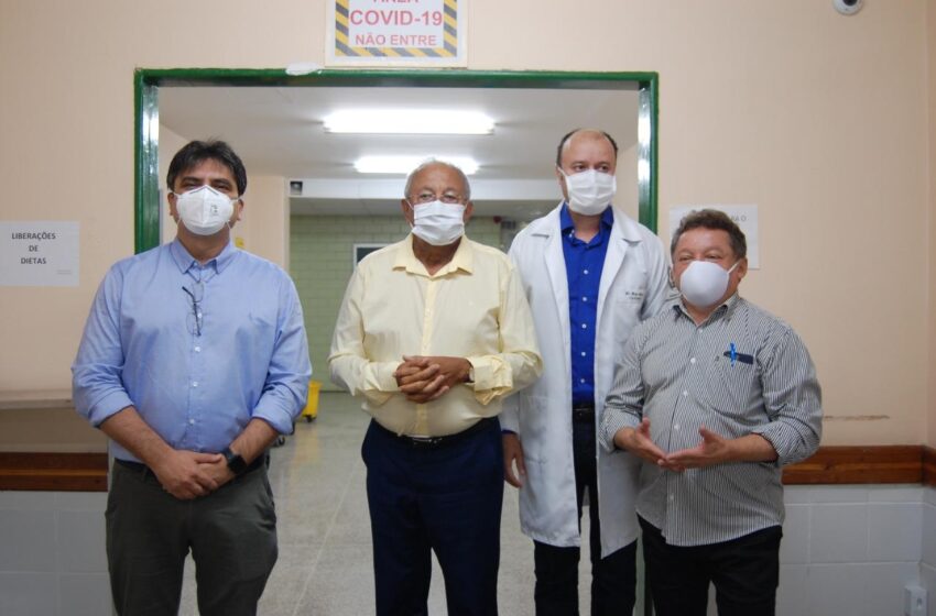  Doutor Pessoa visita HU e reafirma colaboração na saúde municipal
