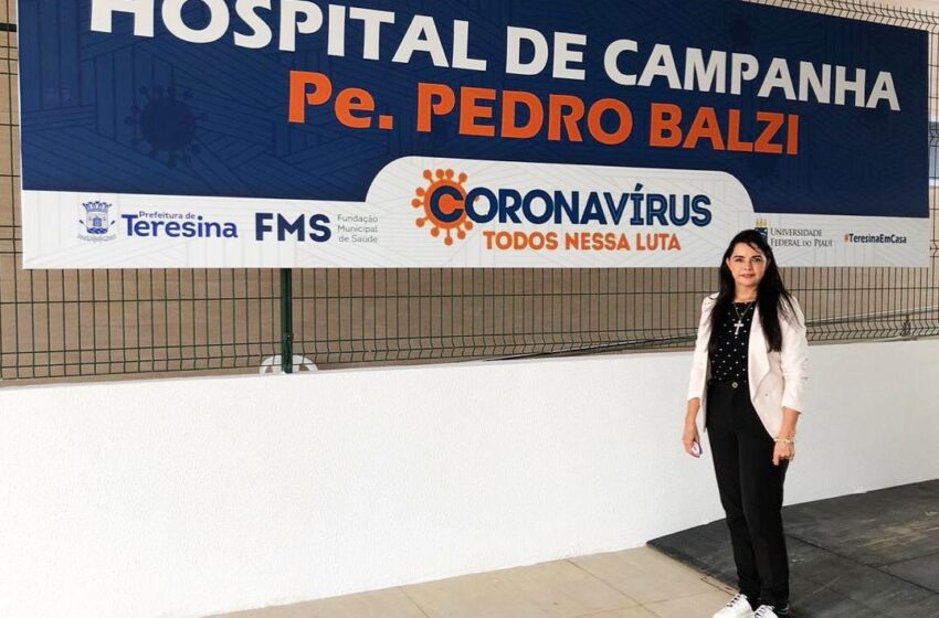  Teresa Britto visita Hospital Pedro Balzi