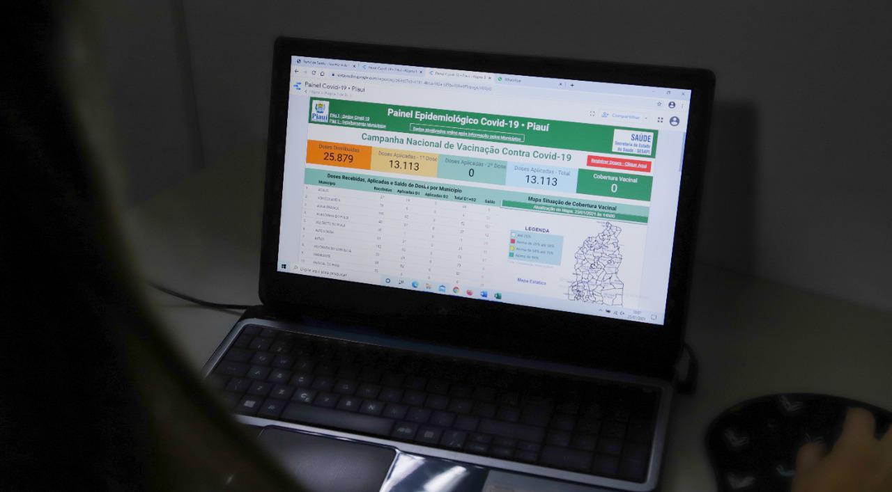 Secretaria de saúde lança programa para população acompanhar vacinação contra Covid-19