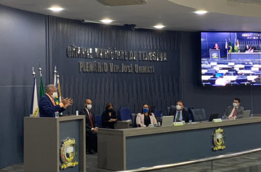  Doutor Pessoa participa da abertura da 19ª legislatura municipal e admite que não vai criar a secretaria de segurança