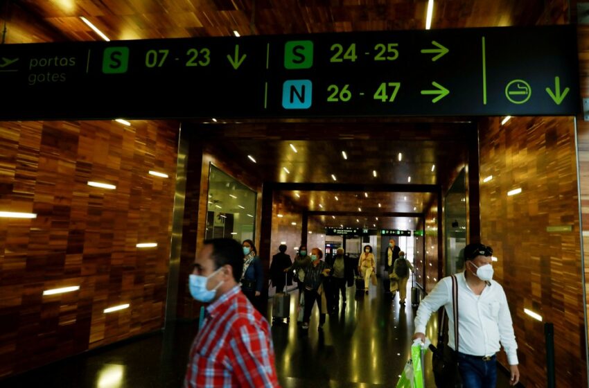  Portugal exigirá quarentena de passageiros em voos indiretos do Brasil e do Reino Unido