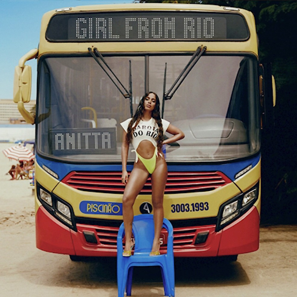 Anitta revela a capa do single ‘Girl from Rio’
