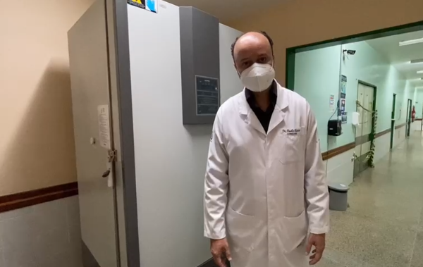  HU possui freezer especial para armazenar vacina da Pfizer
