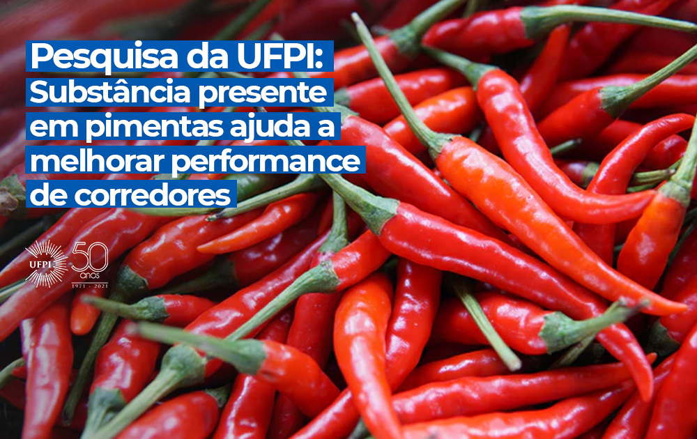 Pimenta melhora desempenho na corrida