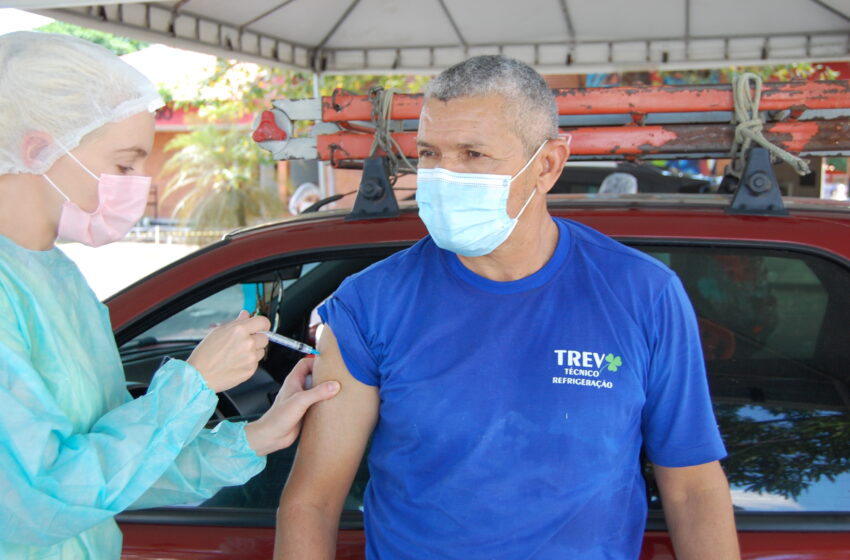  Em Teresina, 310,662 mil pessoas receberam a 1ª dose da vacina contra a Covid