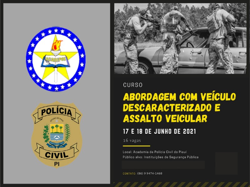 Academia de Policia convoca selecionados para curso de abordagem