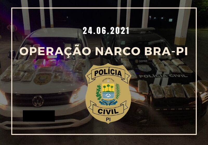  Operação Nacional contra o tráfico de drogas cumpre mandados no Piauí