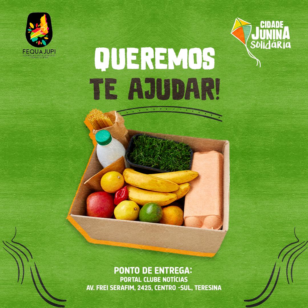 “Cidade Junina” arrecada alimentos para cultura regional