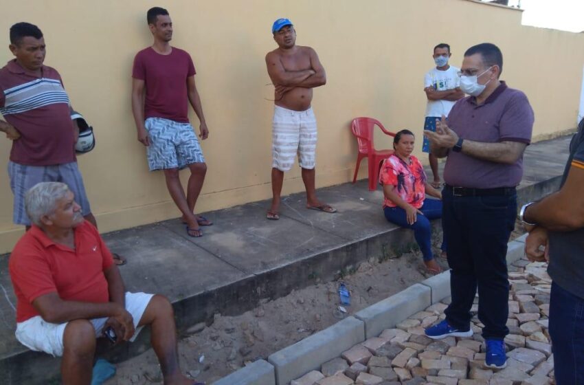  Deputado Gessivaldo Visita Obras de Calçamento no Litoral Do Piauí