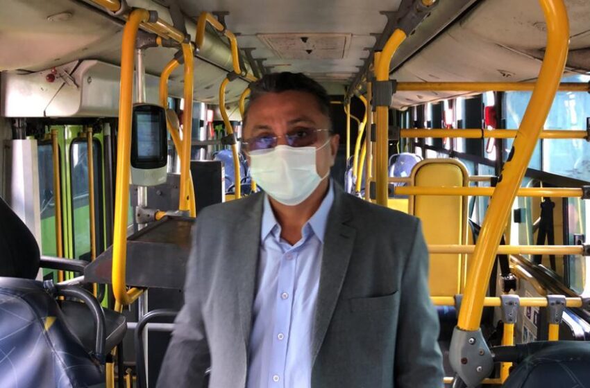  Vereador Dudu visita empresas de ônibus de Teresina