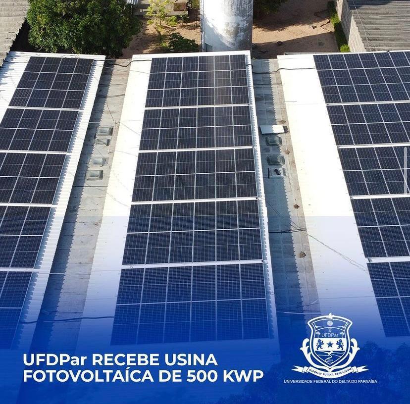 Deputado Átila Lira conferiu projeto de energia solar da Universidade Federal do Delta do Parnaíba