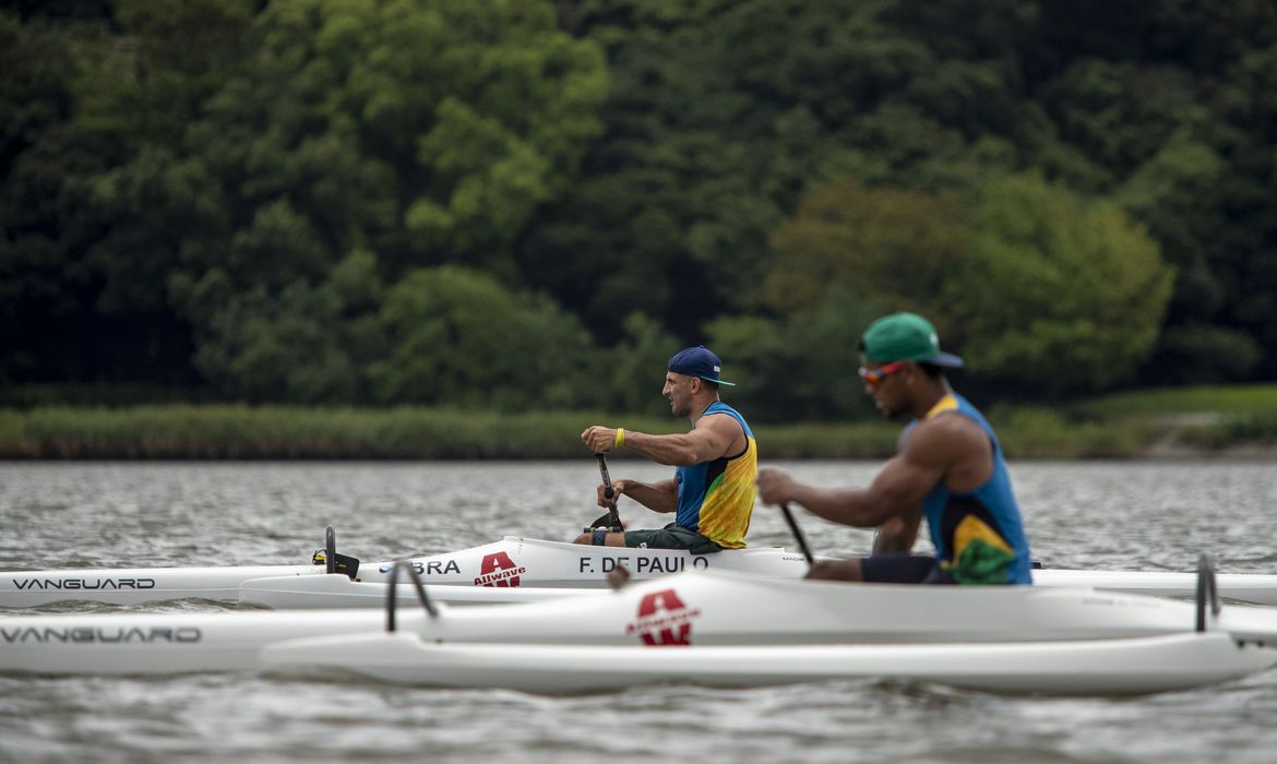 O Piauiense Luiz Carlos representa o Brasil na canoagem na Paralimpíada de Tóquio