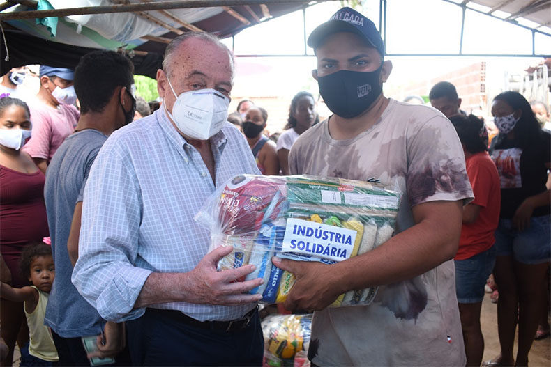  FIEPI distribui 10 mil cestas básicas no Indústria Solidária no Piauí