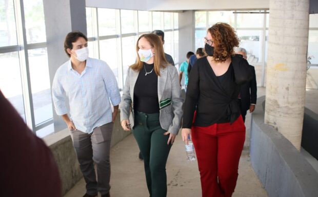  Flávio Nogueira e Viviane Araújo visitam Centro de Convenções de Teresina
