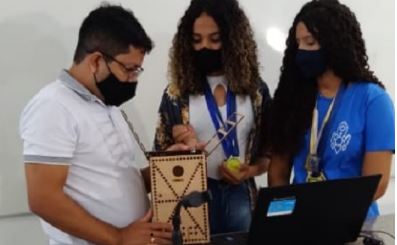 Alunos do Cidade Olímpica representam o Piauí em evento internacional de satélites