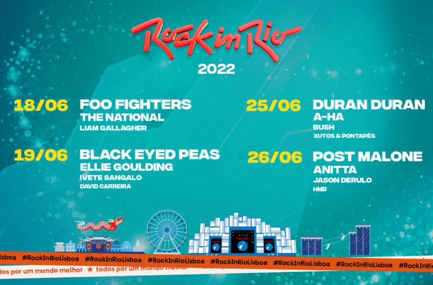  Rock in Rio confirma Iron Maiden, Megadeth, Dream Theater e Sepultura em 2022