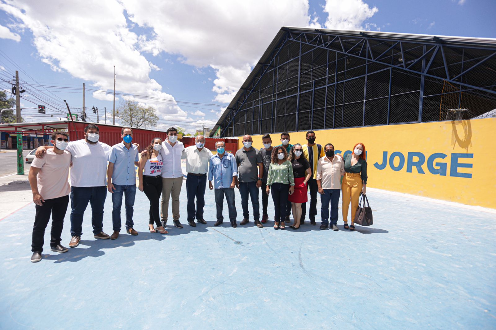 Doutor Pessoa inaugura obras em comemoração ao aniversario de Teresina