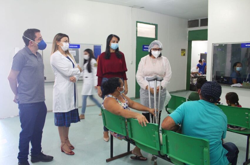  Deputada Teresa Britto percebe melhorias e cobra autonomia financeira do Hospital Tibério Nunes, em Floriano