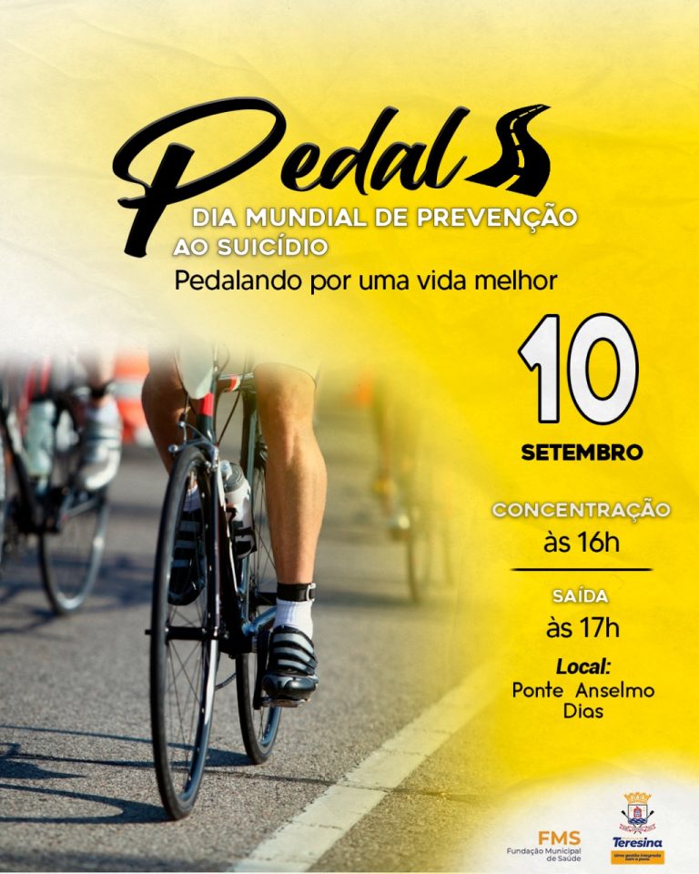 FMS realiza pedal pelo “Setembro Amarelo” nesta sexta-feira(10)
