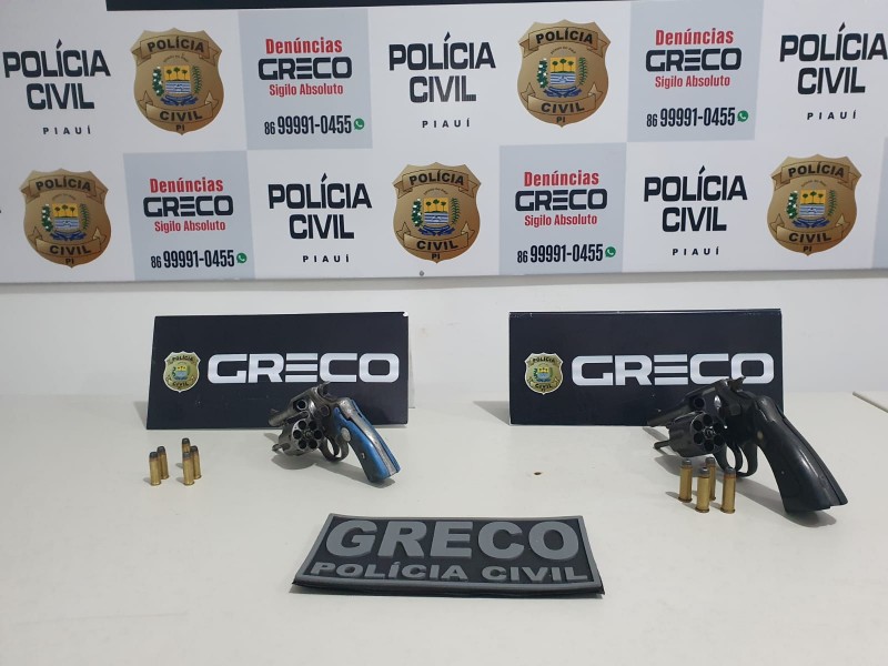 Polícia Civil apreende duas armas em apartamento de Teresina