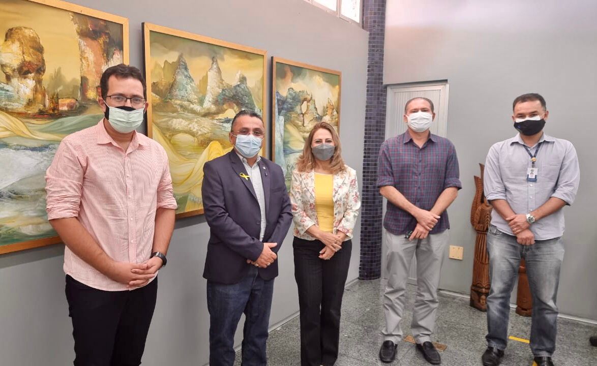 Vereador Dudu entrega relatório da CPI dos transportes no TCE-PI