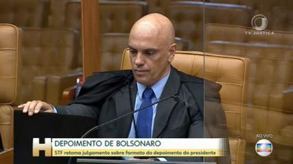  Ministro Alexandre de Moraes manda PF tomar depoimento de Bolsonaro em até 30 dias