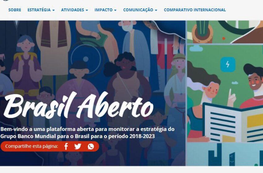  Banco Mundial lança plataforma Brasil Aberto