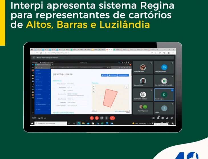  Interpi apresenta sistema “Regina” para cartórios dos municípios
