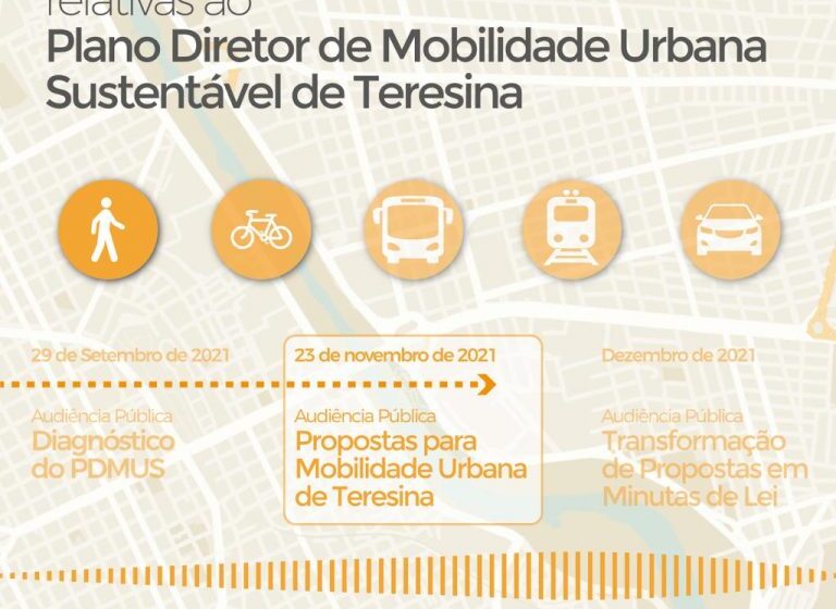  Strans realizará Audiência Pública para debater as Propostas para a Mobilidade Urbana de Teresina