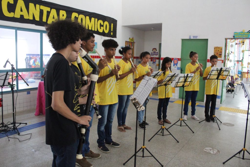 CMEI Sagrado Coração de Jesus utiliza cantigas de roda no projeto Vem Cantar Comigo