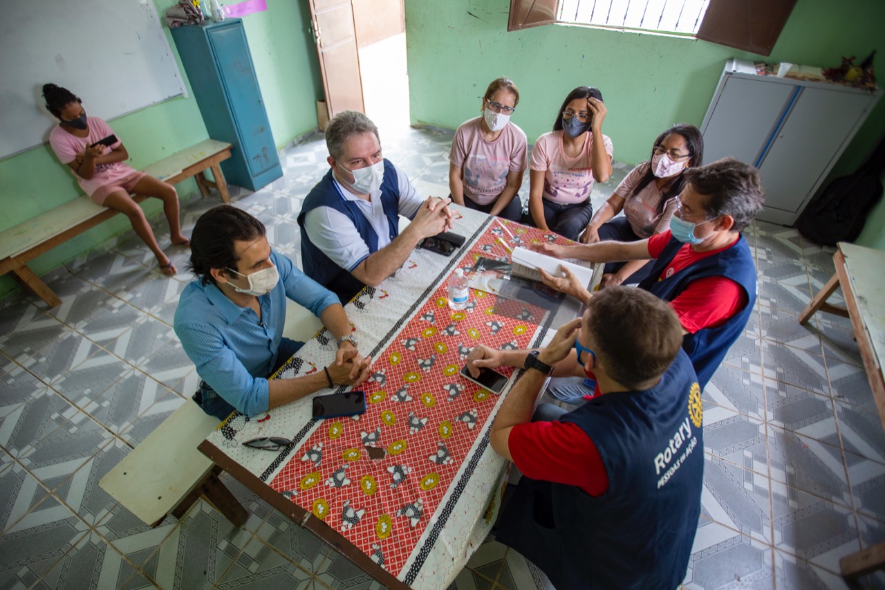 Rotary beneficia comunidade de Teresina com ações de prevenção a Covid-19
