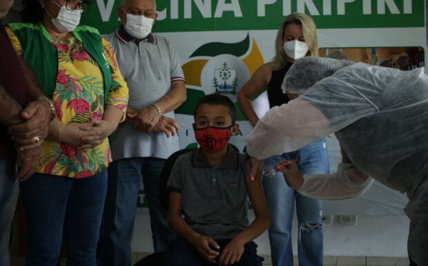  Piauí inicia vacinação de crianças contra a Covid-1