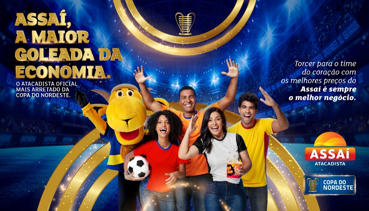 Assaí renova patrocínio para Copa do Nordeste