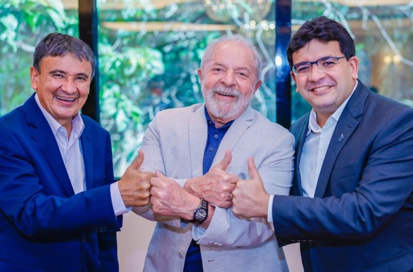  Wellington Dias e Rafael Fonteles se reúnem com Lula
