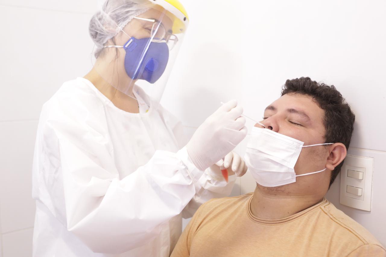 Agendamento de testagem para covid-19 será iniciado 8h dessa sexta(11)